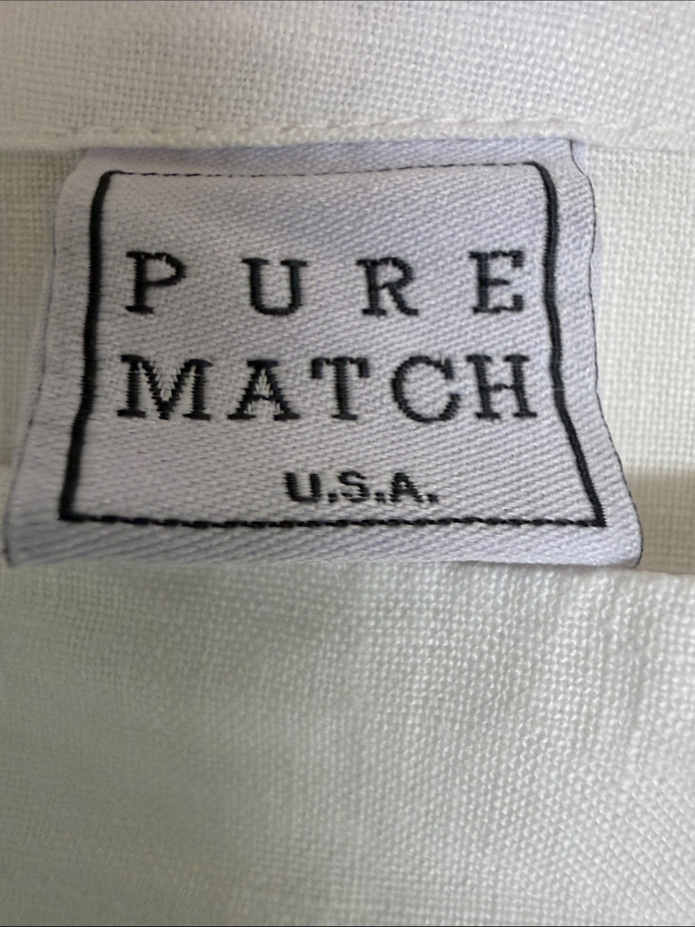 100% Linen White Long-Sleeve Linen Shirt - Picture 2 of 6